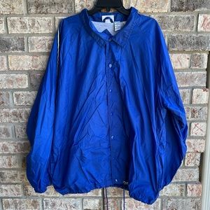 🍒💣 Vintage Nylon athletic windbreaker style jacket